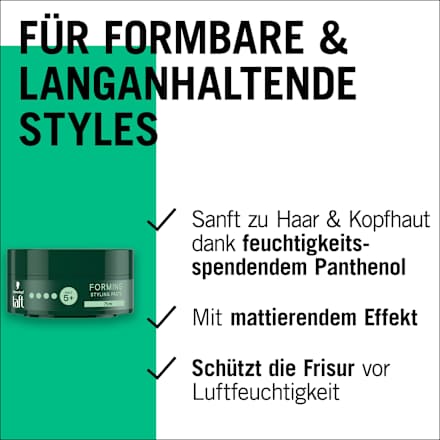 Styling Paste Forming Verformbare Styles Schwarzkopf taft