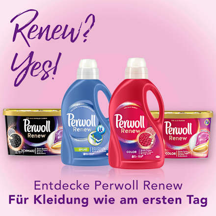 Wollwaschmittel Wolle & Feines Perwoll