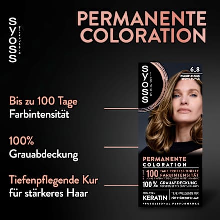 Haarfarbe 6_8 Dunkelblond Syoss