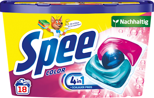 Colorwaschmittel Caps Power  Spee