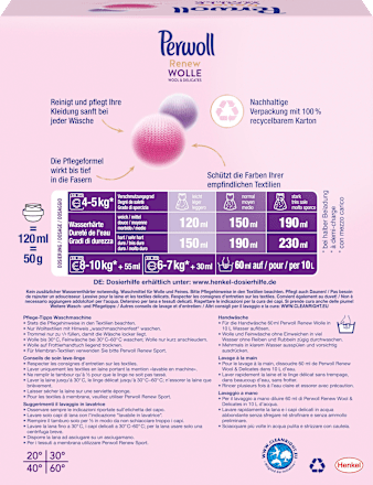 Wollwaschmittel Pulver Wolle&Feines Perwoll