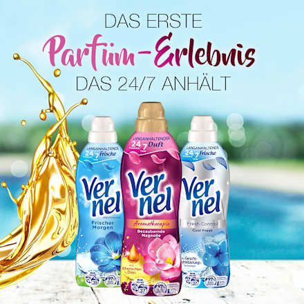 Weichspüler Aromatherapie Bezaubernde Magnolie 37WL Vernel