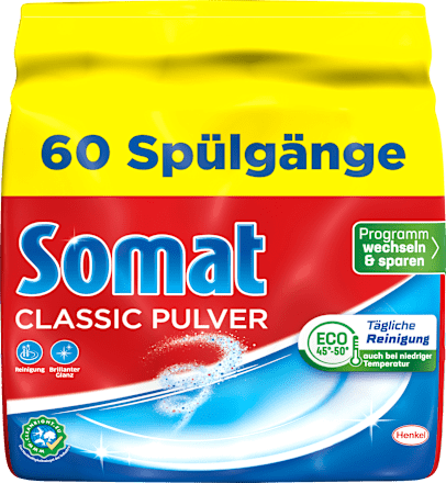 Spülmaschinen Pulver Classic M  60 Spülgänge  Somat