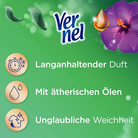 Weichspüler Aromatherapie Faszinierender Dschungel 37WL Vernel