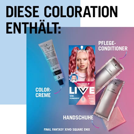 Intensivtönung 025 Dusty Rose Schwarzkopf LIVE