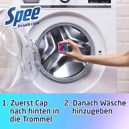 Vollwaschmittel Caps Power Deo Frische-Kick Spee