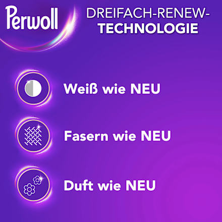 Feinwaschmittel Weiß Perwoll