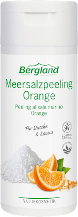 Peeling Meersalz Orange Bergland