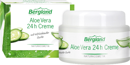 Gesichtscreme 24h Aloe Vera Bergland