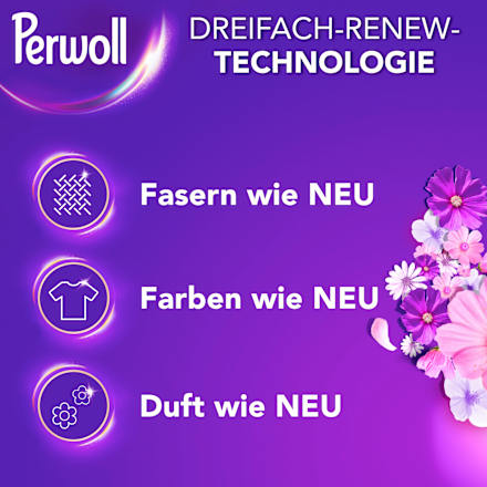 Colorwaschmittel Blütenrausch Perwoll