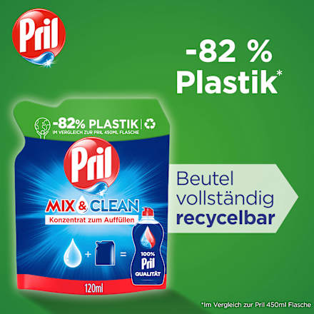 Spülmittel Konzentrat Mix & Clean  Pril