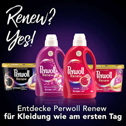 Feinwaschmittel Blütenmeer Perwoll