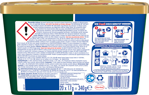 Vollwaschmittel universal Discs  Persil