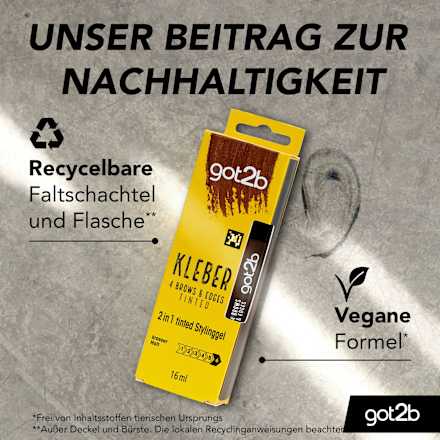Stylinggel Brows Dunkelbraun got2b