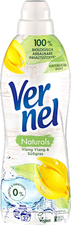Weichspüler naturals Ylang Ylang & Süßgras 37WL Vernel