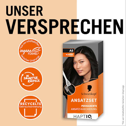 Ansatzset A5 Schwarz Schwarzkopf