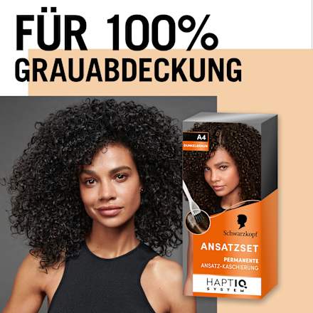 Ansatzset A4 Dunkelbraun Schwarzkopf