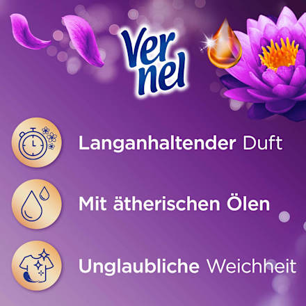Weichspüler Aromatherapie Traumhafte Lotusblüte 37WL Vernel