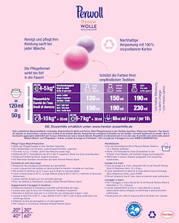 Wollwaschmittel Pulver Wolle&Feines Perwoll