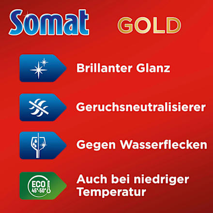 Spülmaschinen-Tabs Gold Somat