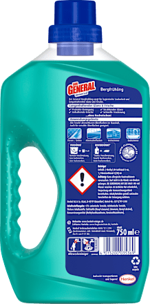 Allzweckreiniger universal Bergfrühling DER GENERAL