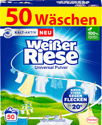 Vollwaschmittel Pulver  Weißer Riese