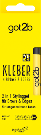 Szemöldök és babahaj spirál, Glued got2b