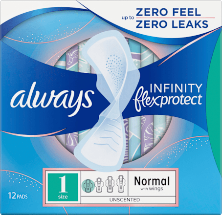 Binden mit Flügeln Infinity flex protect Normal always