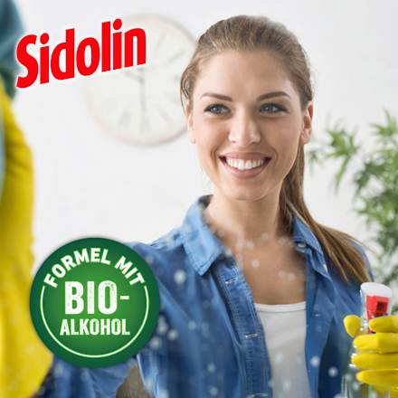 Glasreiniger Mix&Clean Cristal Nachfüllpack-Konzentrat  Sidolin