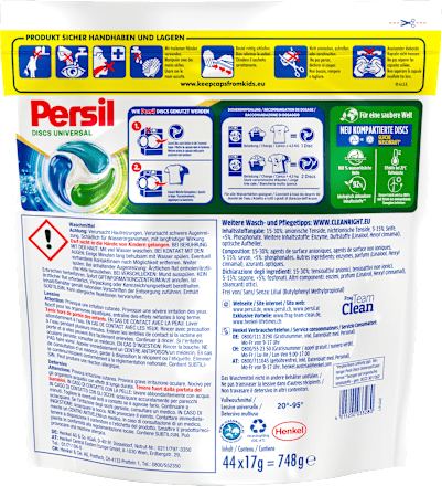 Universalwaschmittel Discs 4in1 Tiefenrein Persil