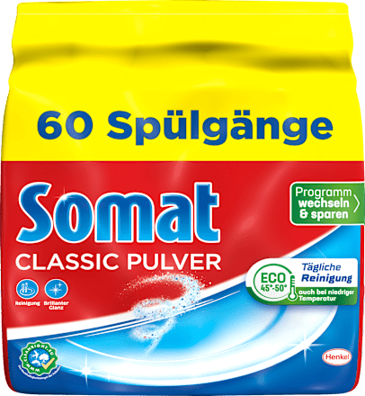 Spülmaschinen Pulver Classic M  60 Spülgänge  Somat