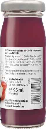 Shot Bio Ingwer & Beeren Voelkel