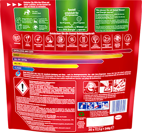 Spülmaschinen-Tabs Excellence 4in1  Somat