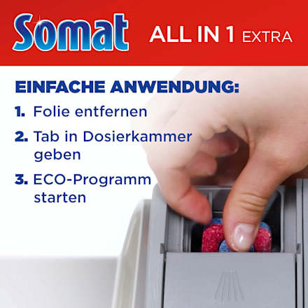 Spülmaschinen-Tabs All-in-1 Extra Somat
