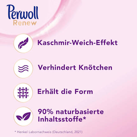 Wollwaschmittel Wolle&Feines Perwoll