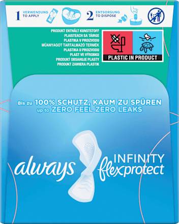 Binden mit Flügeln Infinity flex protect Normal always