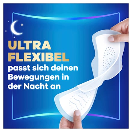 Binden mit Flügeln Infinity flex protect Nacht always