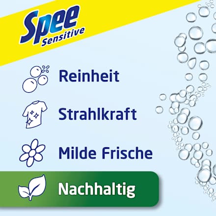 Vollwaschmittel Sensitive Gel Spee