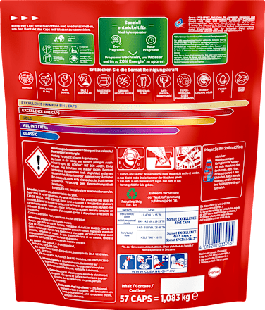 Spülmaschinen-Caps Excellence 4in1  Somat