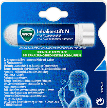 Inhalierstift N Wick