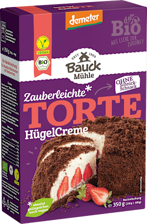 Backmischung HügelCreme Torte, vegan Bauck Mühle