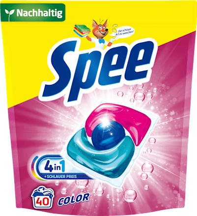 Colorwaschmittel Power Caps Spee