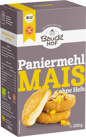 Paniermehl, Mais ohne Hefe, glutenfrei BauckHOF