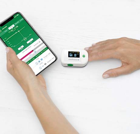 Pulsoximeter PM 100 connect medisana