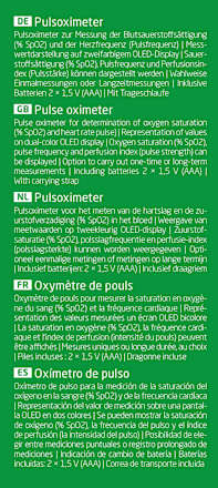 Pulsoximeter PM 100 connect medisana
