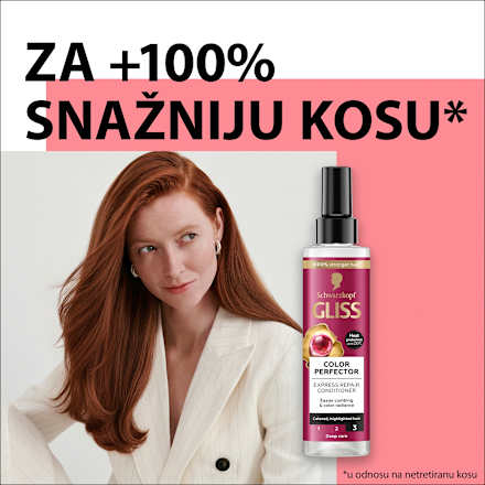 Color Perfector - regenerator u spreju  Schwarzkopf GLISS