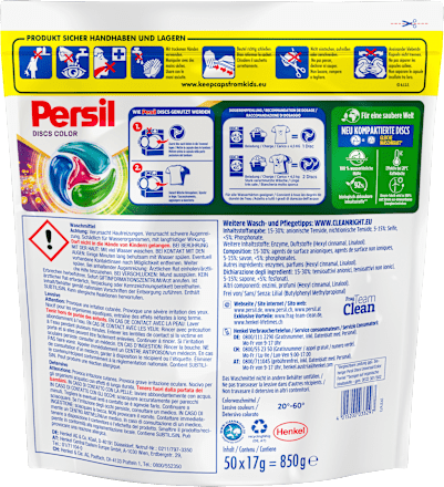 Colorwaschmittel Discs Persil