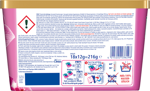 Colorwaschmittel Trio-Caps Aromatherapie Orchidee Weißer Riese