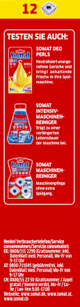 Spülmaschinenreiniger-Tabs Maxipack Somat