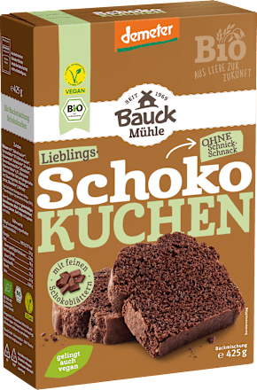 Backmischung Schokokuchen, demeter Bauck Mühle